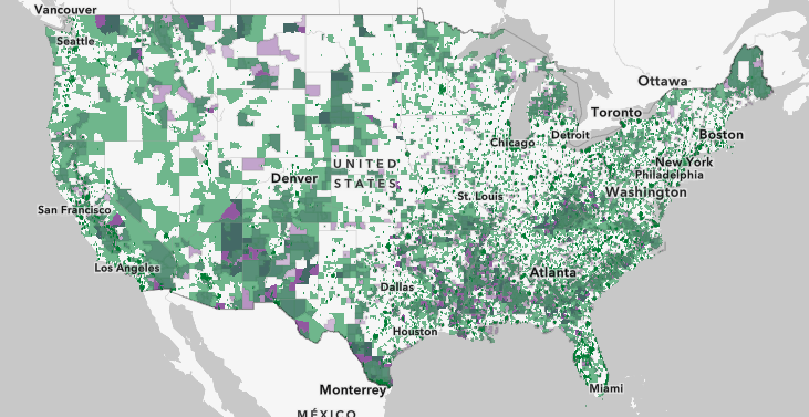 Low Income Clean Energy Bonus Credit Map